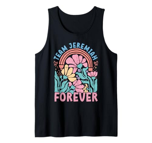 Team Jeremiah Forever Forever Floral Retro Groovy Kinder Tank Top von Team Jeremiah Retro cooles