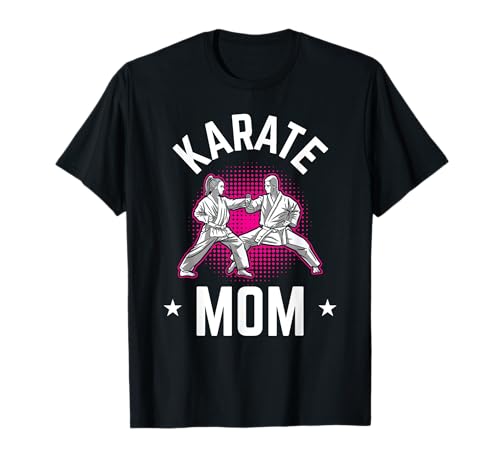 Karate Mutter Sprüche Kampfkunst Kämpfer Kampfsport Mama T-Shirt Karate Mutter Sprüche Kampfkunst Kämpfer Kampfsport Mama T-Shirt von Team Karate Trainer Gürtel Hobby Mami Muttertag