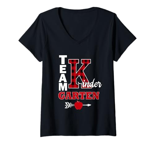 Damen Team Kindergarten Back to School Gear BP Studenten Lehrer T-Shirt mit V-Ausschnitt Damen Team Kindergarten Back to School Gear BP Studenten Lehrer T-Shirt mit V-Ausschnitt von Team Kindergarten Back To School BP Sapphire Star