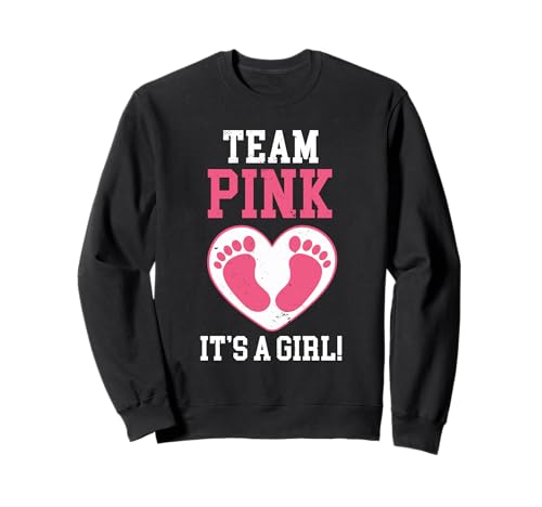 Team Pink It's A Girl Schwangerschaft Baby Ankündigung Geburt Sweatshirt Team Pink It's A Girl Schwangerschaft Baby Ankündigung Geburt Sweatshirt von Team Pink It's A Girl