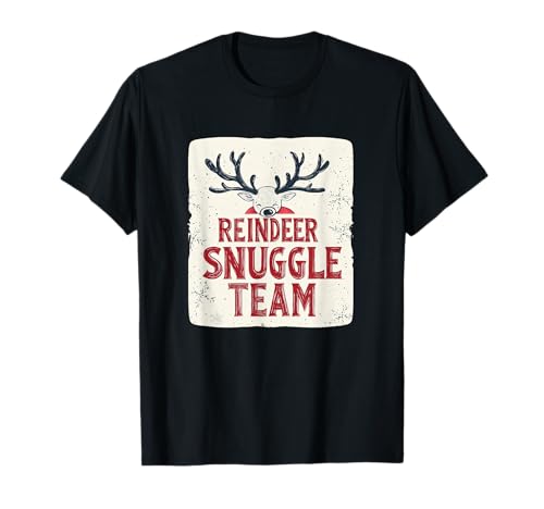 Rentier Snuggle Team Kostüm für Jungen und Mädchen T-Shirt Rentier Snuggle Team Kostüm für Jungen und Mädchen T-Shirt von Team Reindeer Outfit