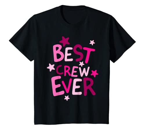 Kinder Best Crew Ever | Team & Gruppen Outfit Tanzen Musik Schule T-Shirt Kinder Best Crew Ever | Team & Gruppen Outfit Tanzen Musik Schule T-Shirt von Team & Group Outfits | Dance Sports Music Crew