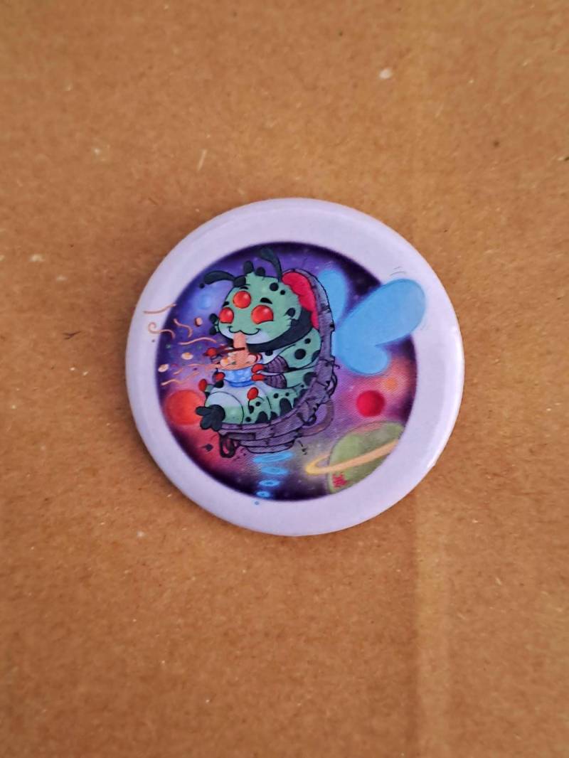 Space Bug Button von TeamPechundSchwefel