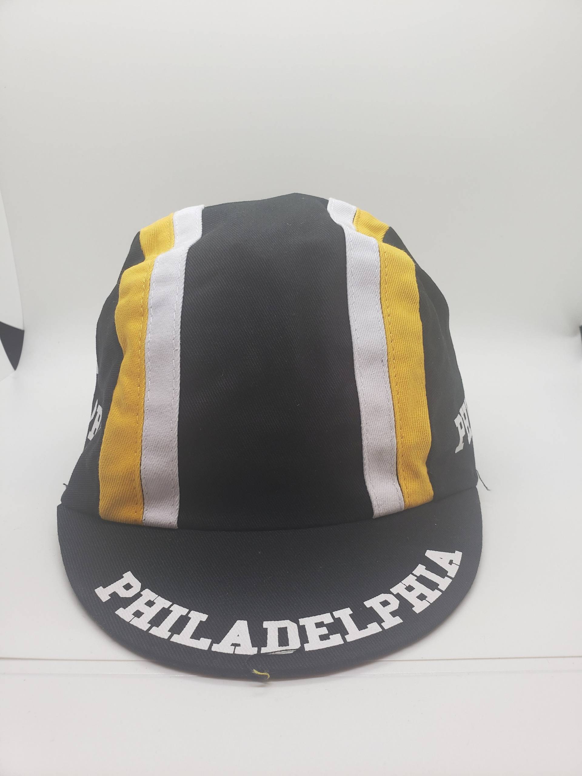 Schwarze Philadelphia Bike Mütze Schwarze Philadelphia Bike Mütze von TeamRoadVibes