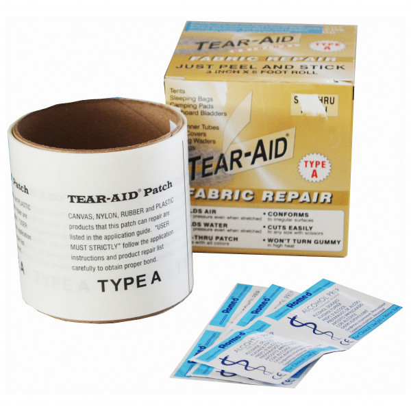 Tear-Aid - Reparaturmaterial Rolle Typ A Gr 150 cm - Breite 7,6 cm von Tear-Aid