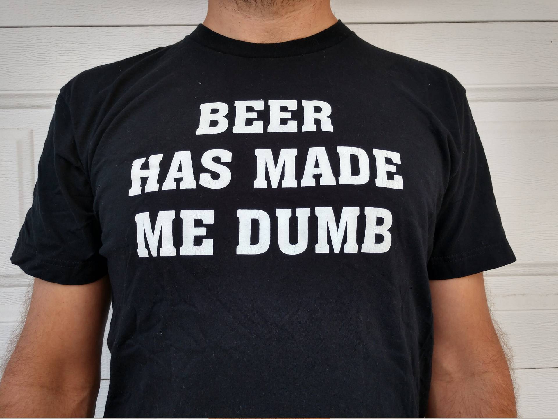 Lustige Bier Hat Mich Dumm Baumwoll T-Shirts | xl Und L Gemacht Lustige Bier Hat Mich Dumm Baumwoll T-Shirts | xl Und L Gemacht von Teazetees