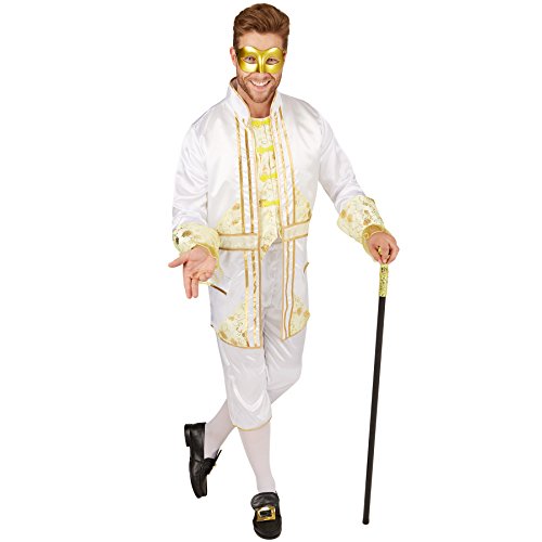 tectake dressforfun Herrenkostüm Barock Kaiser | Extravagantes Karnevalskostüm für Herren | inkl. schicker Kniestrümpfe (L | Nr. 301396) von tectake