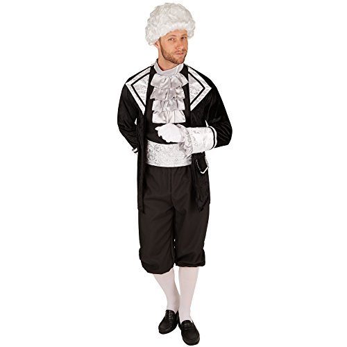dressforfun Herrenkostüm Barock Graf | Barock-Kostüm | Inkl. Strümpfe und Taillentuch (L | Nr. 301401) von tectake
