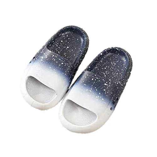 Teceyfeet Badelatschen Kinder Badeschlappen Slides Schlappen Strand Sandalen rutschfeste Dusch Badeschuhe Sommer Hausschuhe Jungen Mädchen von Teceyfeet