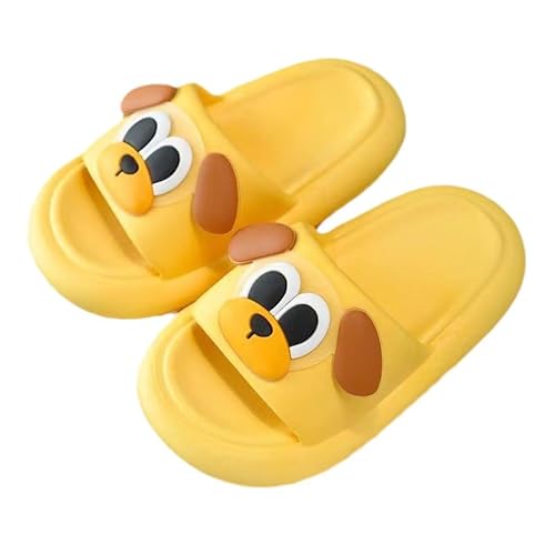 Teceyfeet Badeschuhe Kinder Wolken Schuhe Sandalen Cartoon Hund rutschfeste weiche Sohle Badelatschen Bequem Hausschuhe Sommer Pantoletten Badeschlappen von Teceyfeet