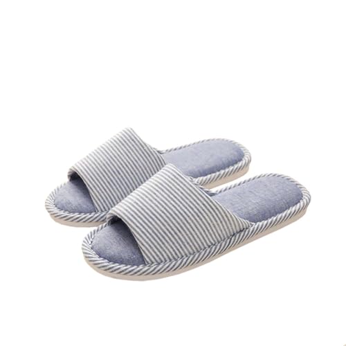 Teceyfeet Gäste Hausschuhe Unisex Waschbare Frottierslipper Badelatschen offener Zeh Gästepantoffeln Reisen Hotel Pantoffeln Rustchfeste Flip Flop Slipper Badepantoletten von Teceyfeet