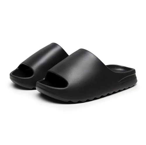 Teceyfeet Schlappen EVA Super Weich Rutschfeste Dicke Sohle-Hausschuhe Badeschuhe Hausschuhe Damen Herren Badelatschen Pantoffeln Slipper rutschfest & schnell trocknend von Teceyfeet