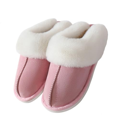 Teceyfeet Unisex Hausschuhe Pantoletten, Wildleder Gästehausschuhe Memory Foam Pantoffeln Winter Warme Flauschig Hausschuhe Waschbare Slippers für Indoor & Outdoor Teceyfeet Unisex Hausschuhe Pantoletten, Wildleder Gästehausschuhe Memory Foam Pantoffeln Winter Warme Flauschig Hausschuhe Waschbare Slippers für Indoor & Outdoor von Teceyfeet
