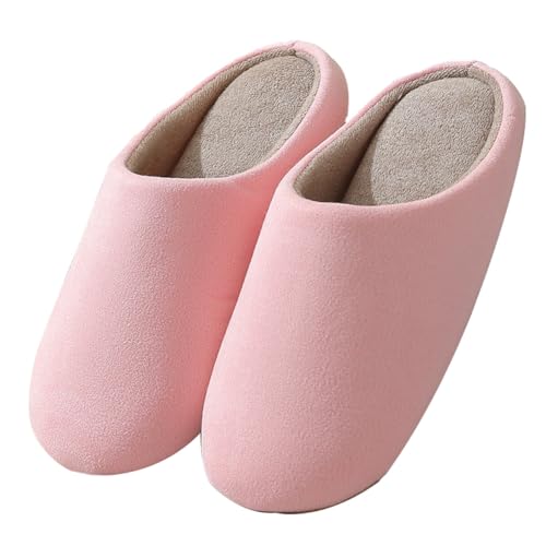 Teceyfeet Gästehausschuhe 4er Set Unisex Leinen Atmungsaktiv Memory Foam Pantoffeln Winter Home Silent Waschbare Slippers für Männer und Frauen Teceyfeet Gästehausschuhe 4er Set Unisex Leinen Atmungsaktiv Memory Foam Pantoffeln Winter Home Silent Waschbare Slippers für Männer und Frauen von Teceyfeet
