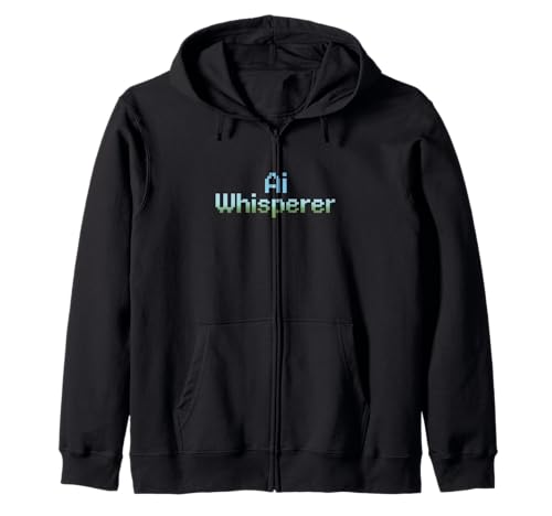 Lustiger Spruch AI Whisperer Machine Learning Nerd Frauen Männer Kapuzenjacke von Tech Experts Coders Robotics Engineers Geek Humor