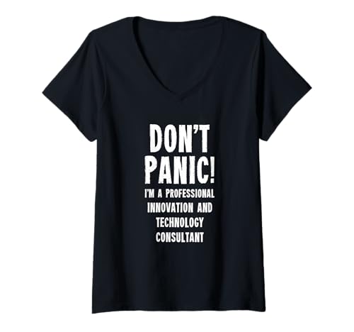 Damen Innovations- und Technologieberater T-Shirt mit V-Ausschnitt von Tech Innovation Consulting T-Shirts & Gifts