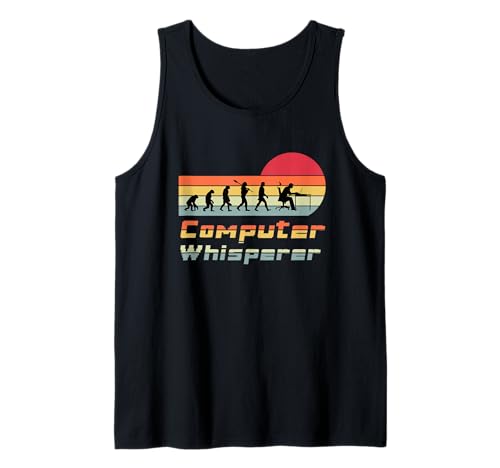 Computer Programming Evolution Herren Programmierer oder Coder Geek Tank Top von Tech Nerd Geek Gadgets Computer Security Clothing
