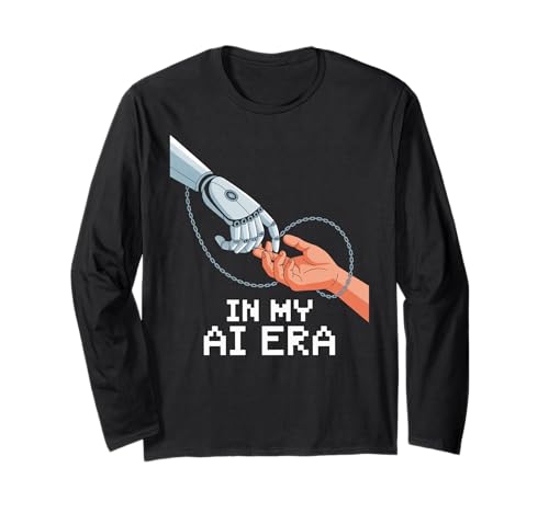 Lustiger Spruch In My AI Era Machine Learning Future Women Men Langarmshirt Lustiger Spruch In My AI Era Machine Learning Future Women Men Langarmshirt von Tech Nerds Coders AI Trend Fans Robotics Engineers