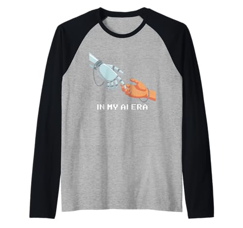 Lustiger Spruch In My AI Era Machine Learning Future Women Men Raglan Lustiger Spruch In My AI Era Machine Learning Future Women Men Raglan von Tech Nerds Coders AI Trend Fans Robotics Engineers