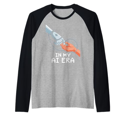 Lustiger Spruch In My AI Era Machine Learning Future Women Men Raglan Lustiger Spruch In My AI Era Machine Learning Future Women Men Raglan von Tech Nerds Coders AI Trend Fans Robotics Engineers