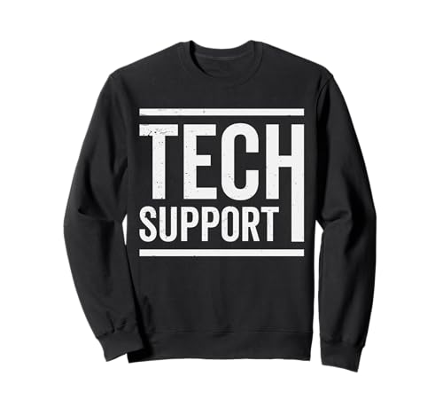 Tech Support Herren & Damen Sweatshirt von Tech Support Designs