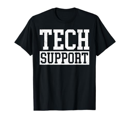 Tech Support Herren Damen Tech Support Lustig T-Shirt von Tech Support TShirt Apparel