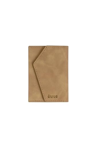 Etres Smart Wallet – Schlanker RFID-Kartenhalter für Herren • Schnellzugriff • Minimalistisches Design • Icon Easy Edition (Gelb) von Techmade