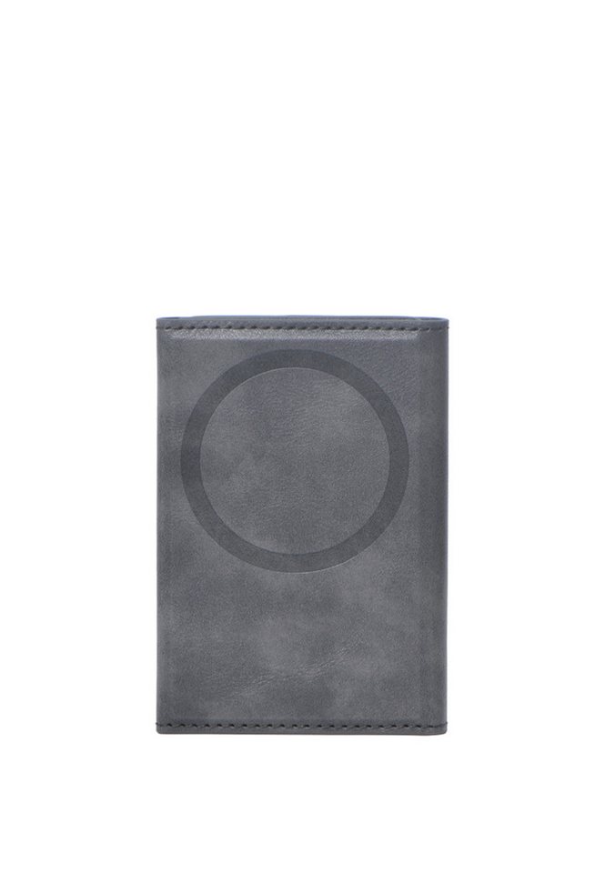 Techmade Mini Geldbörse ETRES Magnetische Leder Geldbörse für Smartphones (Set) von Techmade