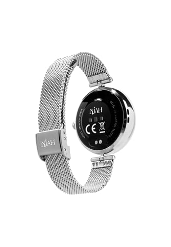 Techmade Smart Watch Lyra Milan Mesh Silver Silver Weiß Diademita Schmuck und Uhren Online-Shop > Damenuhren > SmartWatch NH-LYRA-M1SIL von Techmade
