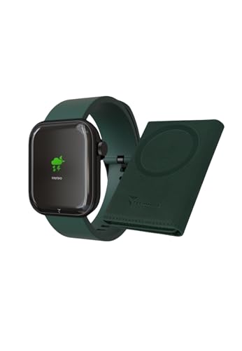 Techmade Smartwatch Glam mit Künstlicher Intelligenz - Bundle-Pack Grün von Techmade