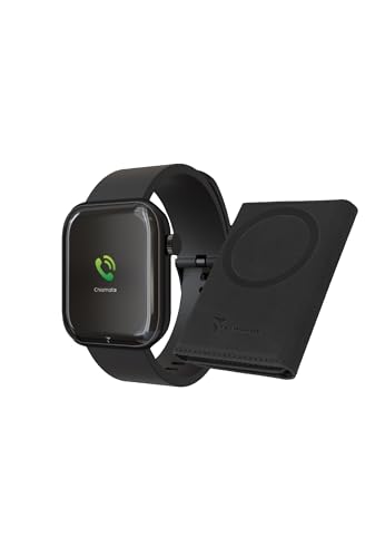 Techmade Smartwatch Glam mit Künstlicher Intelligenz - Bundle-Pack Schwarz Techmade Smartwatch Glam mit Künstlicher Intelligenz - Bundle-Pack Schwarz von Techmade