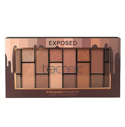 Technic Exposed Lidschatten-Palette - 16 langanhaltende, mischbare Farbnuancen mit sanftem Schimmer und Übergangsmattierungen für Tages- und Nachtlooks Technic Exposed Lidschatten-Palette - 16 langanhaltende, mischbare Farbnuancen mit sanftem Schimmer und Übergangsmattierungen für Tages- und Nachtlooks von Technic