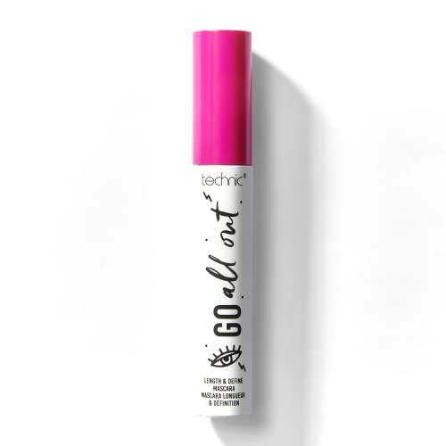 Technic Go All Out Length & Define Mascara - Die Wimpern verlängernde Wimperntusche mit flexiblem, spitz zulaufendem Bürstchen für maximale Betonung und Definition von Technic