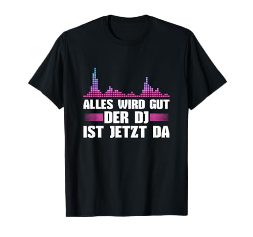 Techno Club DJ Outfit Musik Liebhaber Herren DJ T-Shirt Schwarz Kurzarm Crew-Neck T-Shirt mit Kurzärmeln S 36/38 EU Klein Regular Classic DJ Novelt T-Shirt von Techno Club DJ Outfit Musik Liebhaber