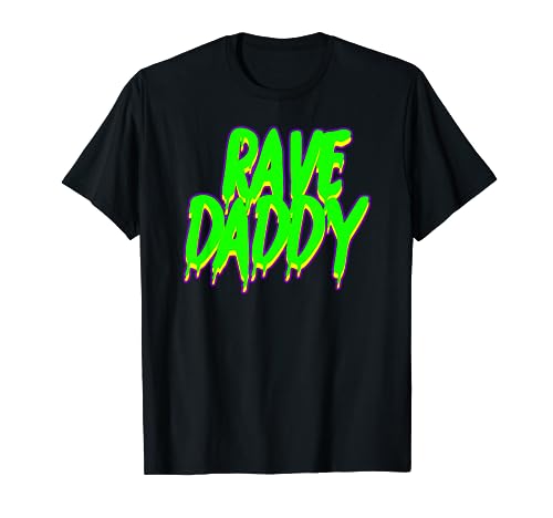 Rave Daddy Techno Rave Festival Party EDM Dance Bass Herren T-Shirt von Techno & Acid Rave Outfits