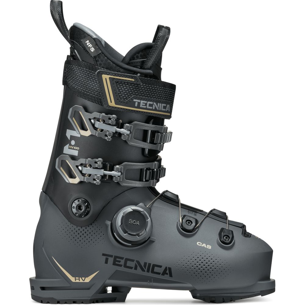 Tecnica Mach Boa HV 100 GW Herren Skischuh race gray 28,5 von Tecnica