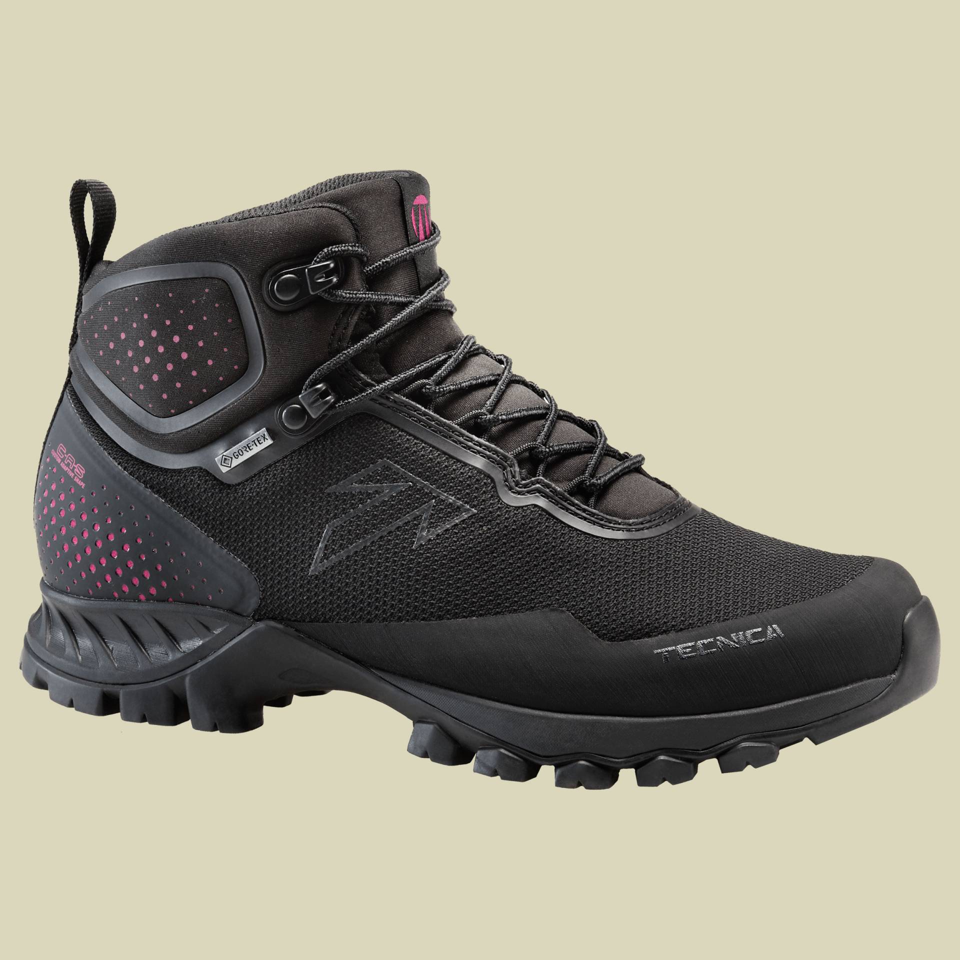 Plasma Mid S GTX Women Größe UK 6,5 Farbe black-rich fiori von Tecnica