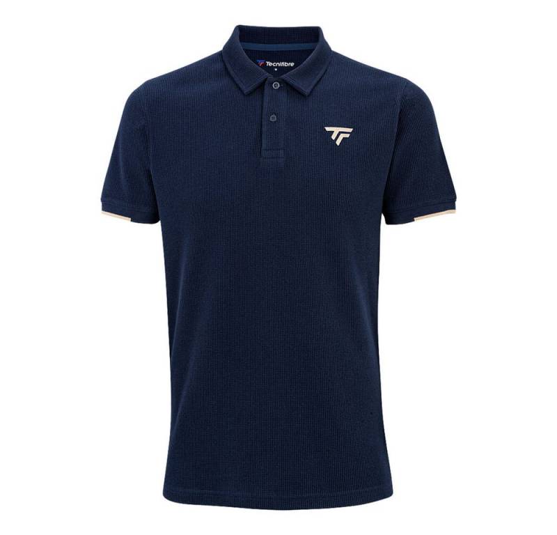 Tecnifibre Poloshirt WAFFLE MARINE 2025 S von Tecnifibre