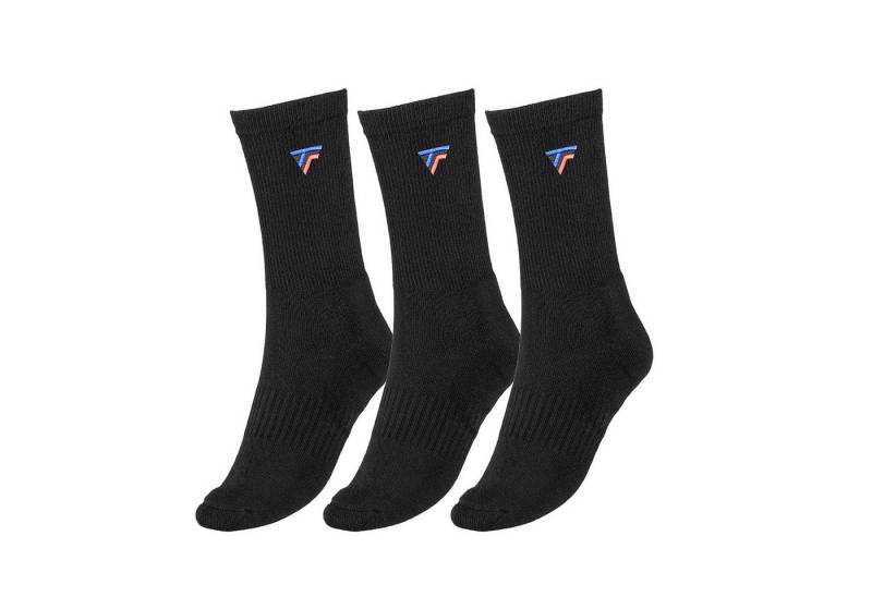 Tecnifibre Sportsocken Logo schwarz Herren - 3 Paar von Tecnifibre