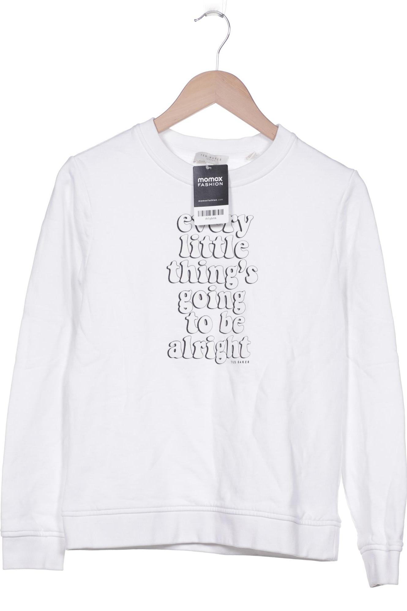 TED BAKER Damen Sweatshirt, weiß von Ted Baker