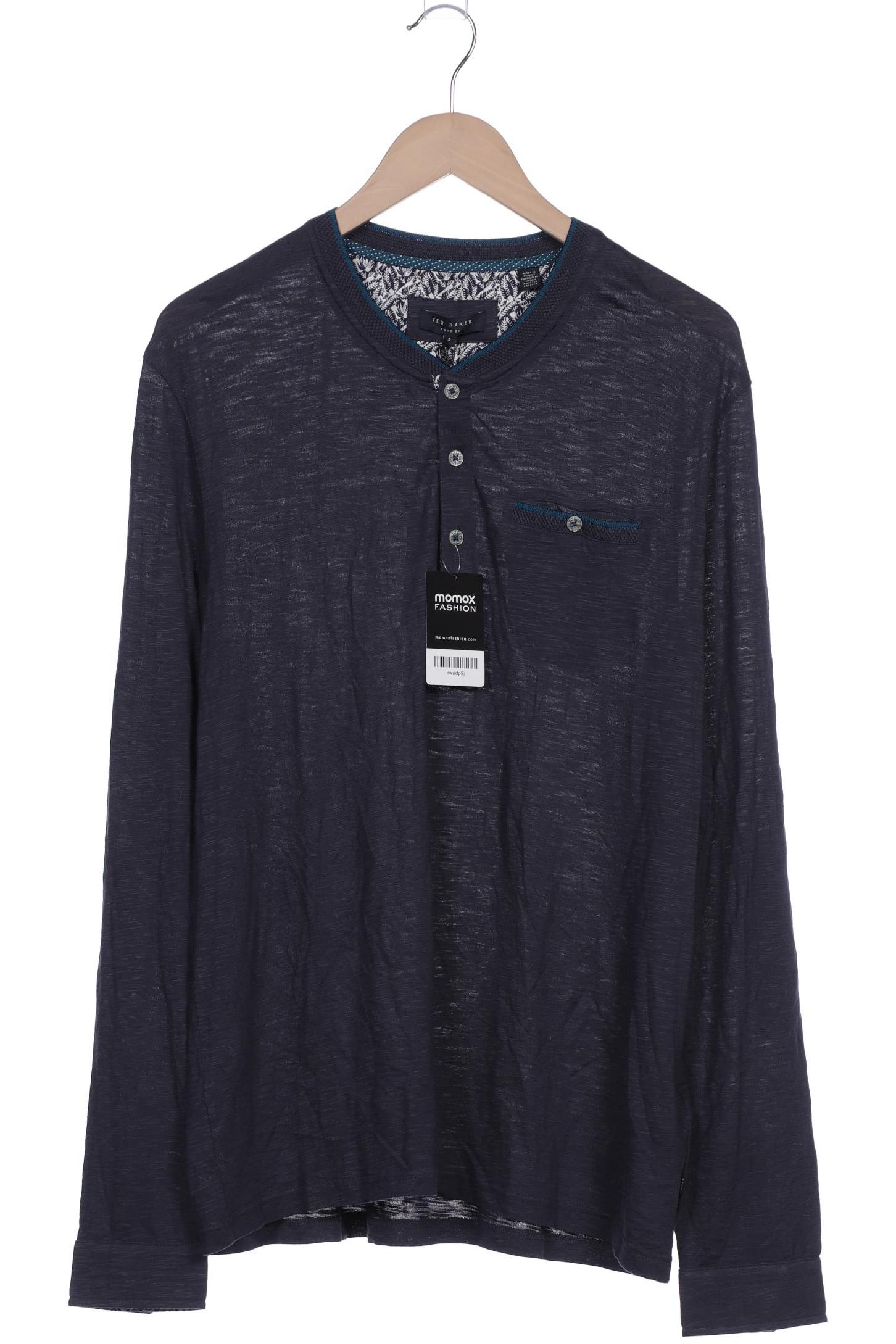 TED BAKER Herren Langarmshirt, marineblau von Ted Baker