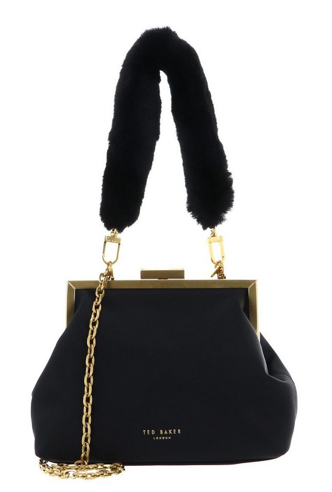 Ted Baker Abendtasche Purcey Satin Fur Handle Clutch Bag von Ted Baker