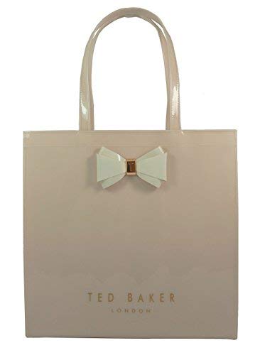 Ted Baker Alacon Tasche mit einfarbiger Schleife, groß, Mittelrosa, Mittelrosa. von Ted Baker