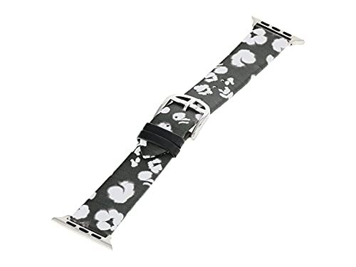 Ted Baker Apfelriemen Leder mit Blumenmuster 42/44 schwarz/weiß Druck Einheitsgröße von Ted Baker