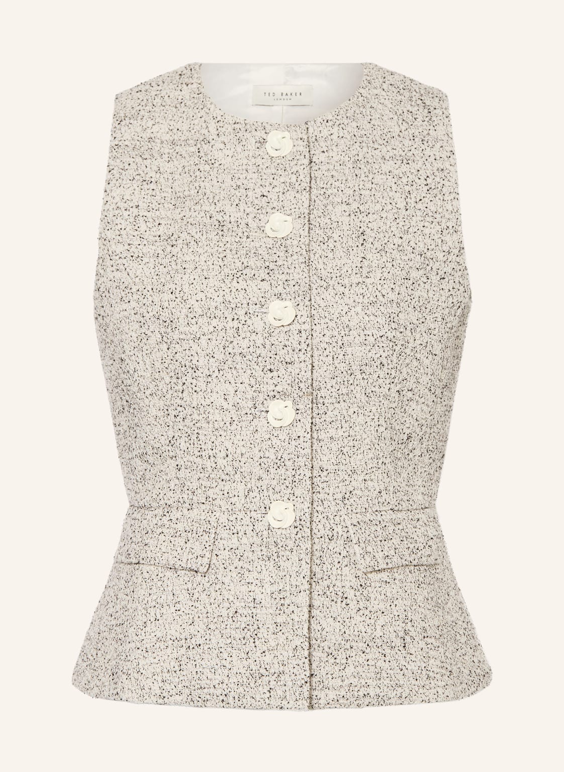 Ted Baker Blazerweste Ekaaw Aus Tweed grau von Ted Baker