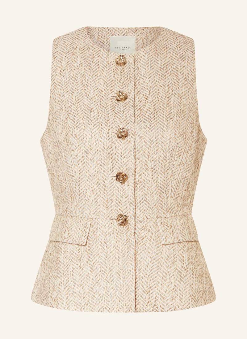 Ted Baker Blazerweste Vulpaw Aus Tweed weiss von Ted Baker