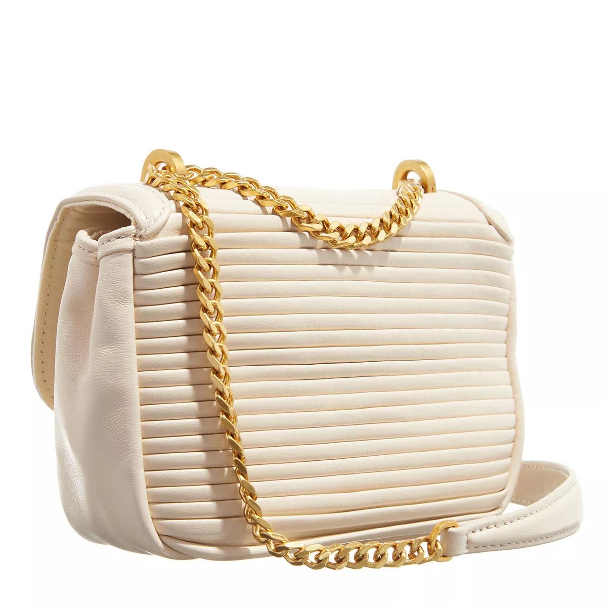 Ted Baker Crossbody Bags - Pyahley Statement T Plisse Mini Bag - Gr. unisize - in Beige - für Damen von Ted Baker