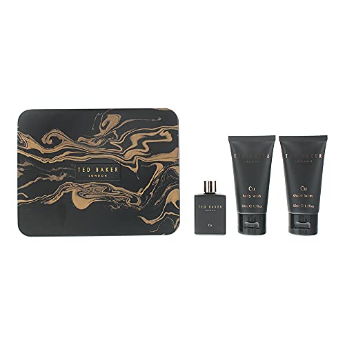 Ted Baker Cu 3-teiliges Geschenkset Eau de Toilette 12,5 ml - Duschgel 50 ml - Aftershave Balsam 50 ml von Ted Baker