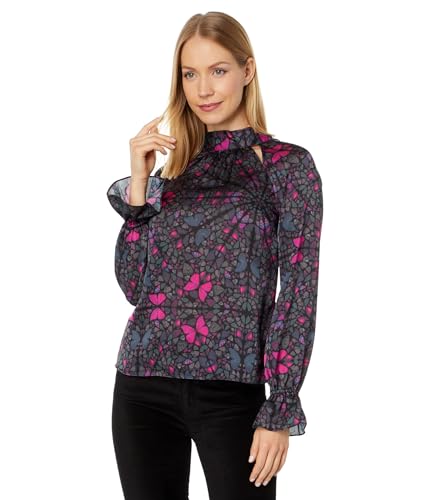 Ted Baker Damen HEIYDII Blouse, Schwarz, 34 von Ted Baker