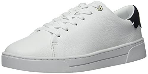 Ted Baker Damen Kimmii Sneaker, Weiß/Schwarz, 41 EU von Ted Baker